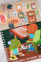 Load image into Gallery viewer, Reusable Sticker Book