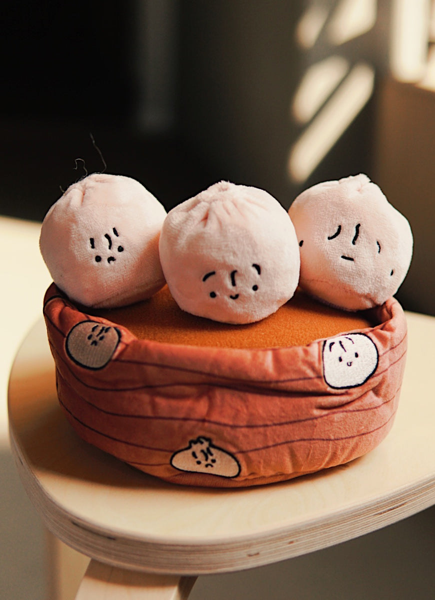 Dim Sum Chinese Dumpling Dog Toy Andi's Dumplings Dumpling